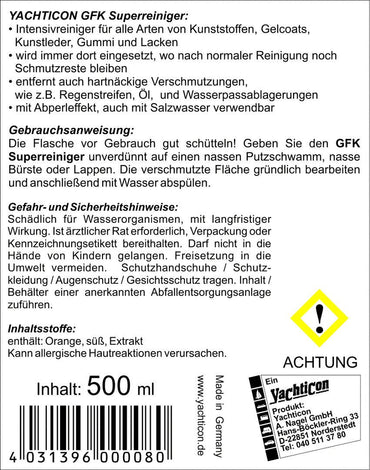 Yachticon 'GFK Superreiniger'