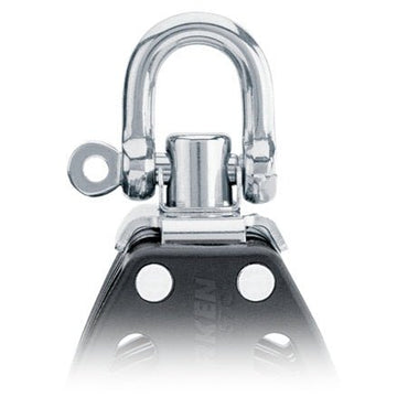 Harken 57mm Carbo Block, 3-scheibig mit Hundsfott