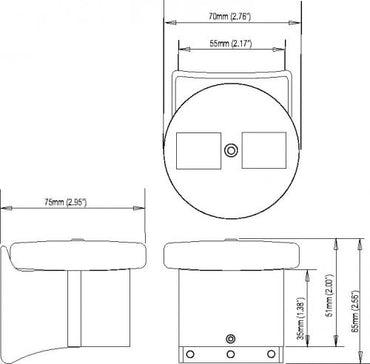 Raymarine Tacktick Mastdrehgeber 'T221'