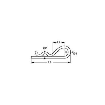 Federstecker (2,5mm)