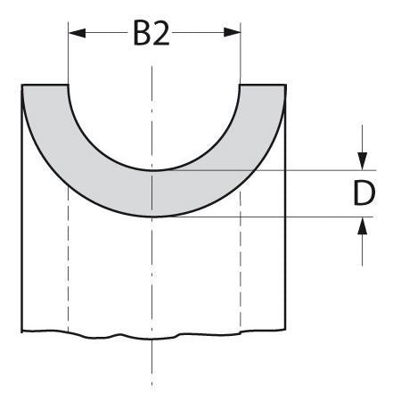 Edelstahl - Kausch 'Herz', 3mm