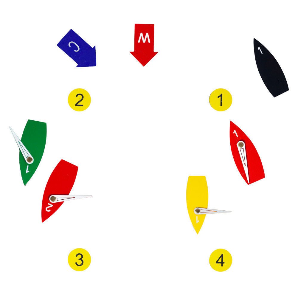 WinDesign Magnetschiffe-Set 'Magnetic Protest Boat Kit'