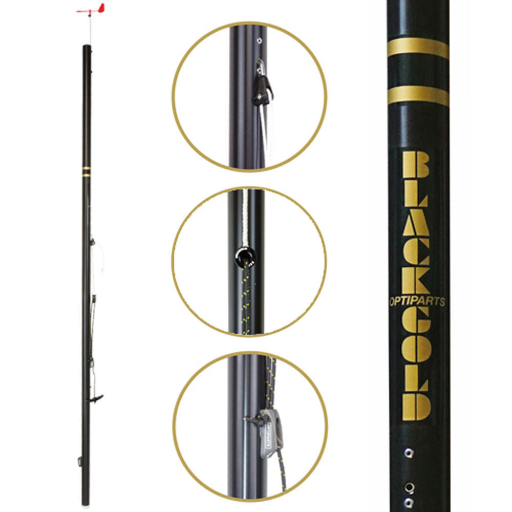 Optiparts Regatta Mast 'Blackgold Power' für Optimist (komplett)