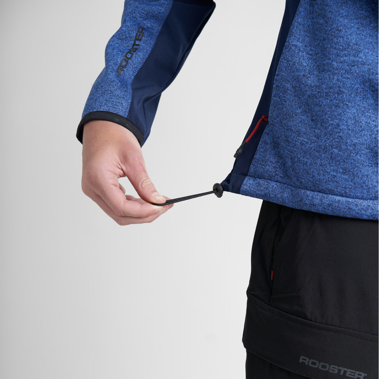 Rooster Kinder-Sweatjacke 'Junior Hooded Tech Sweater'