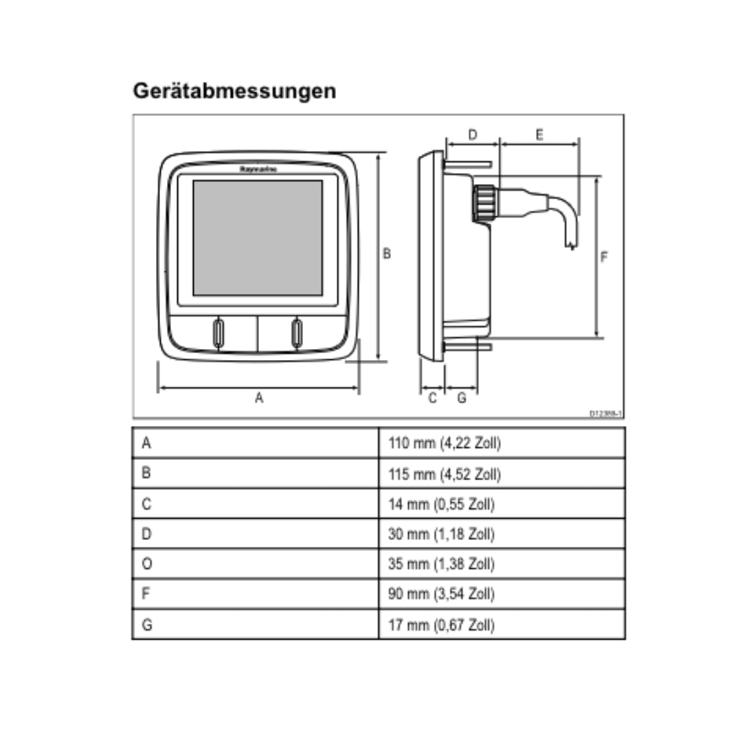 Raymarine Log Instrument 'i50 Speed'