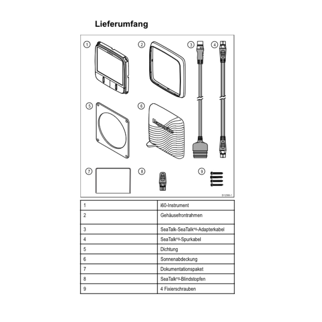 Raymarine Windinstrument 'i60 Windlupe' (analog)
