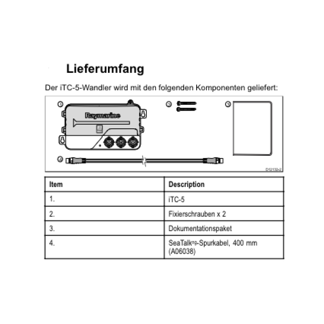 Raymarine Geberkonverter 'iTC-5'