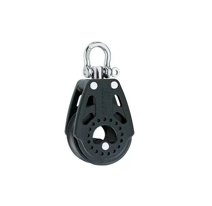Harken 40mm Carbo Block, 1-scheibig, mit Wirbel
