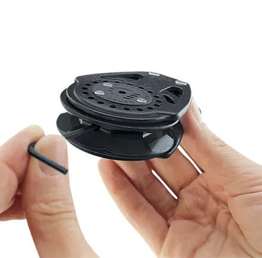 Harken 57mm Carbo Ratchamatic, Klemme, Hundsfott