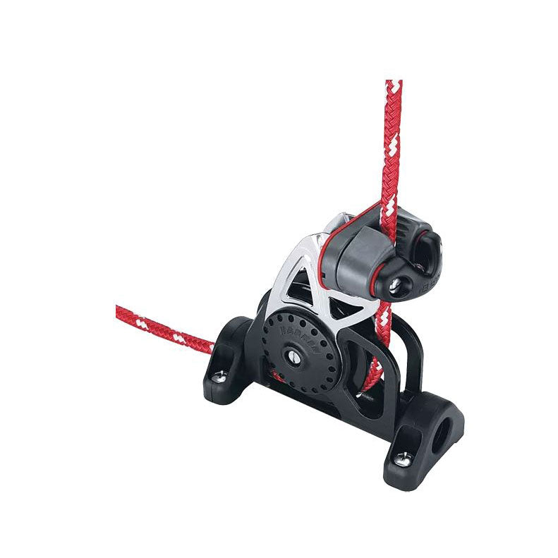 Harken 75mm Carbo Flip-Flop Block mit Klemme