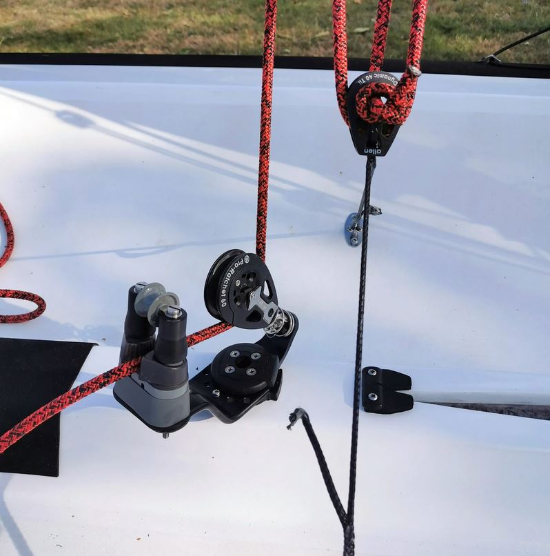 Allen Schotführung 'Roller Fairlead'