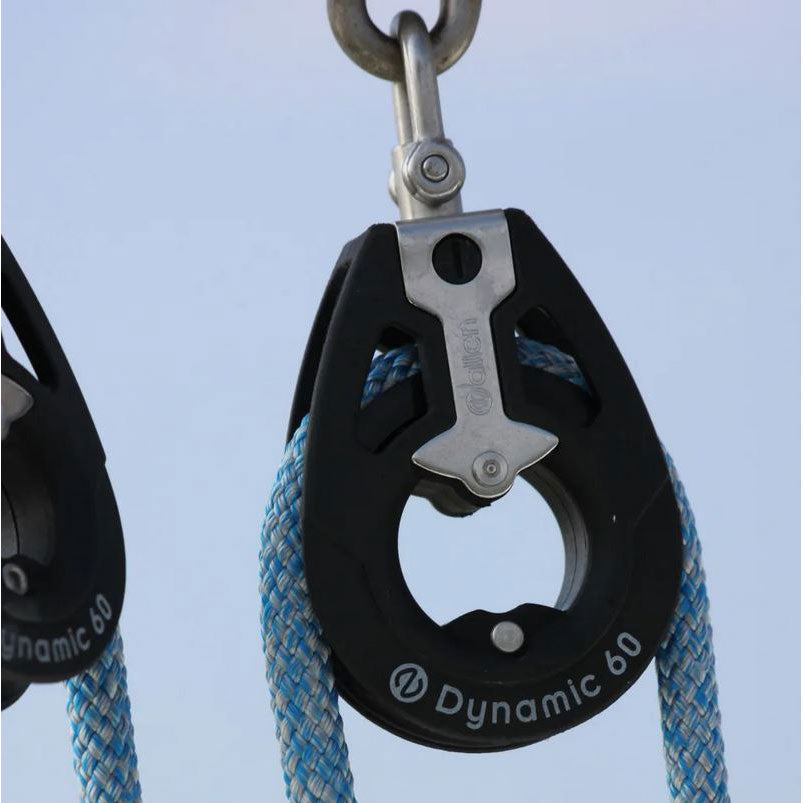 Allen 60mm Block, 1-scheibig, mit Wirbel