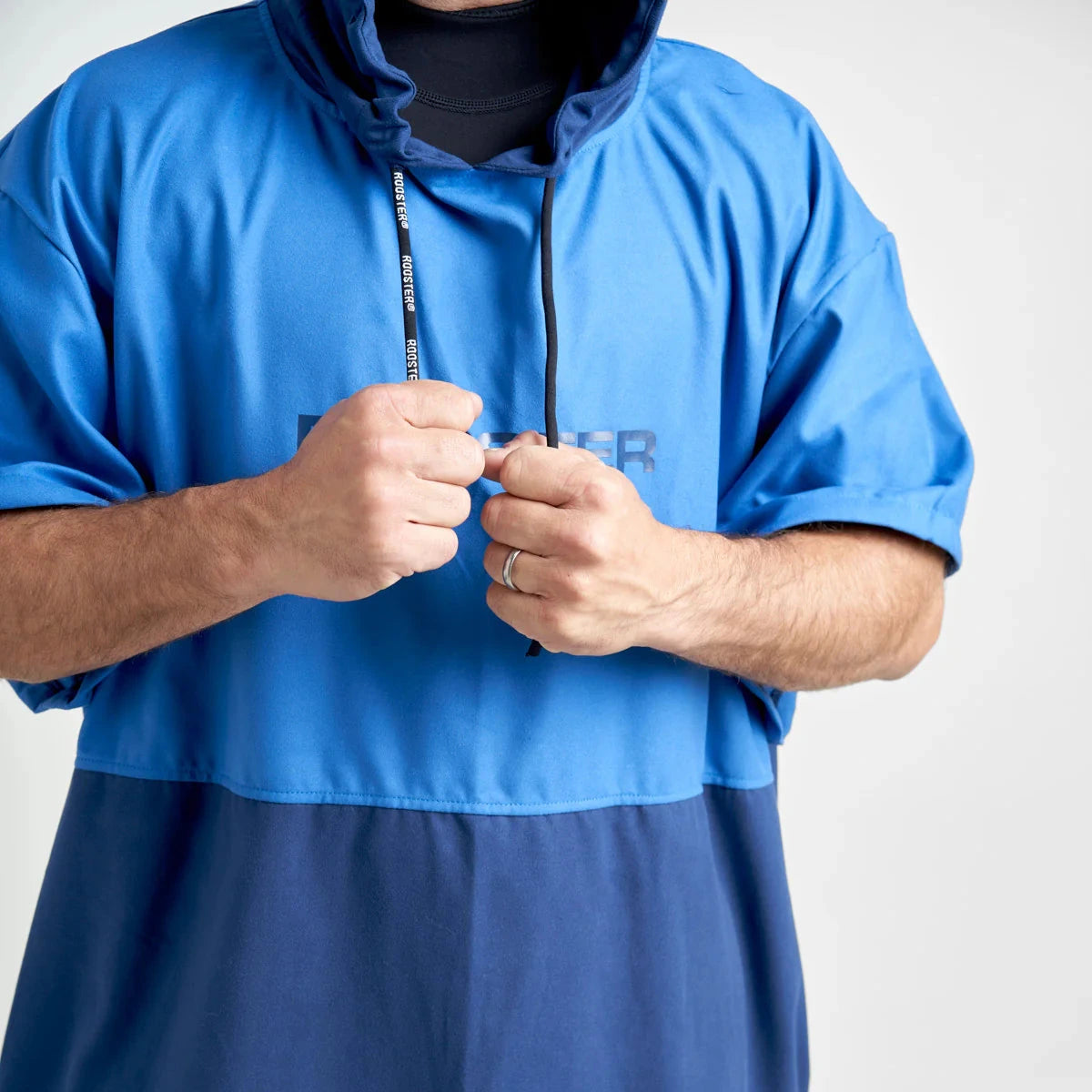 Rooster Microfaser Poncho 'Quick Dry'
