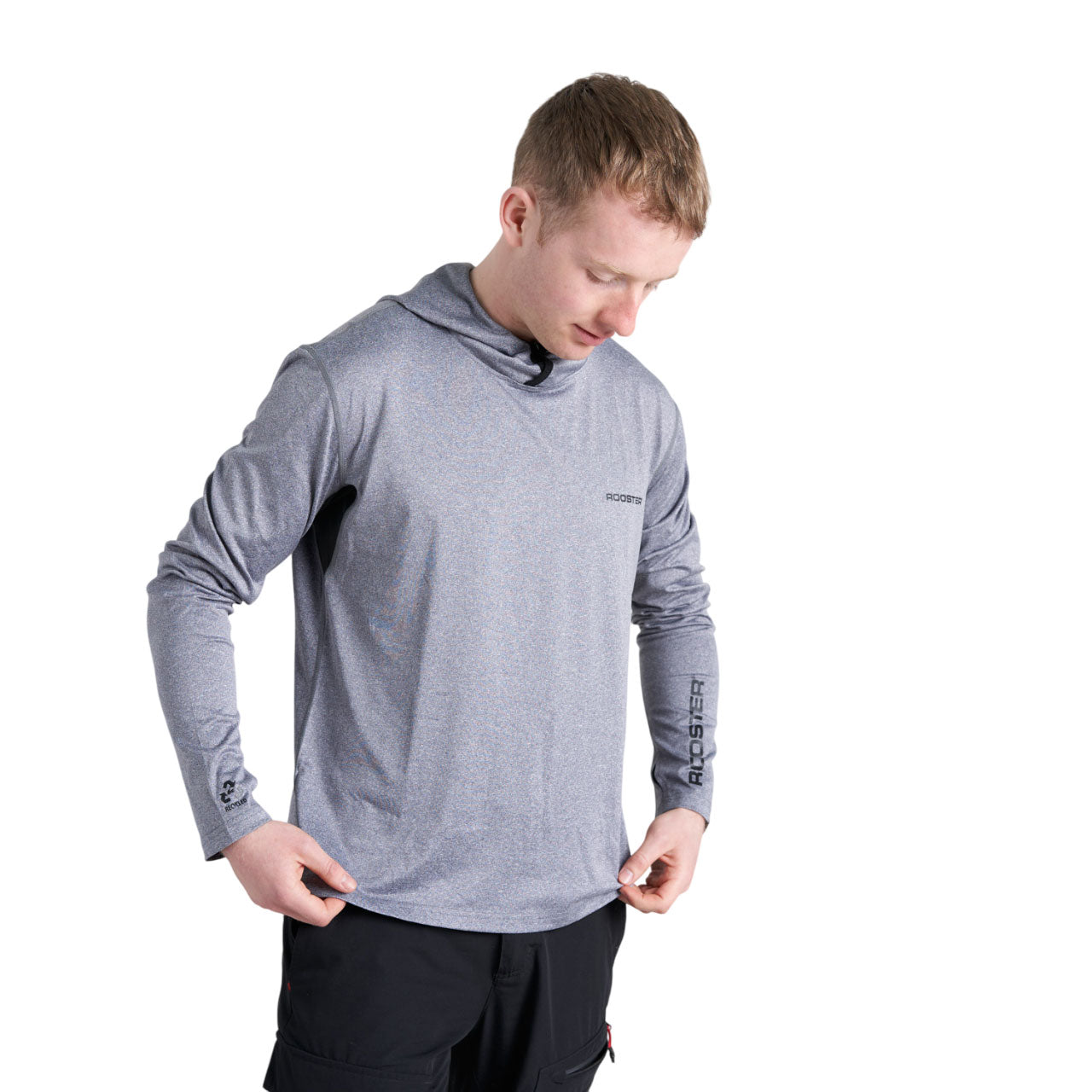 Rooster Longsleeve 'Hooded Quick Dry'