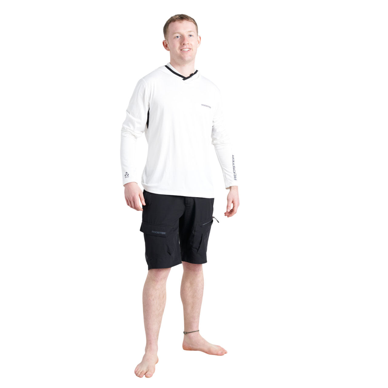 Rooster Longsleeve 'Hooded Quick Dry'