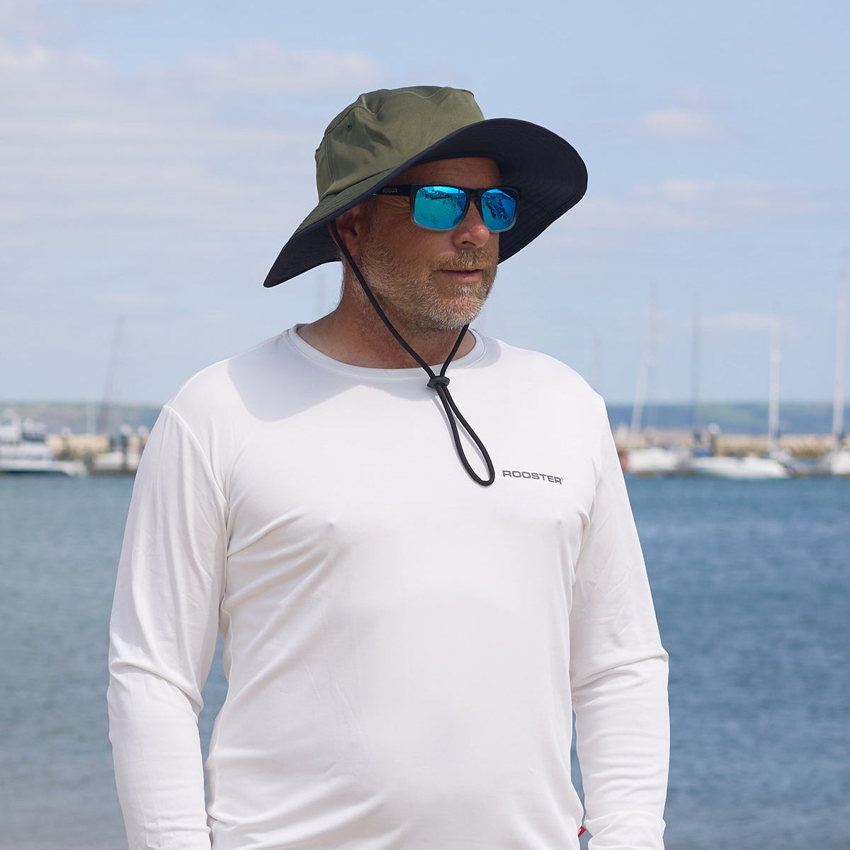 Rooster Hut 'Wide Brimmed UV Hat'