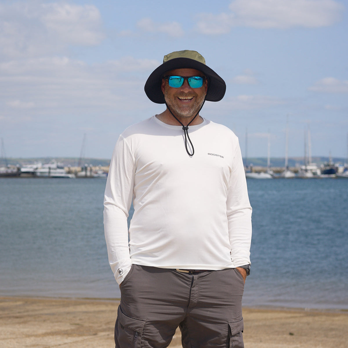 Rooster Hut 'Wide Brimmed UV Hat'