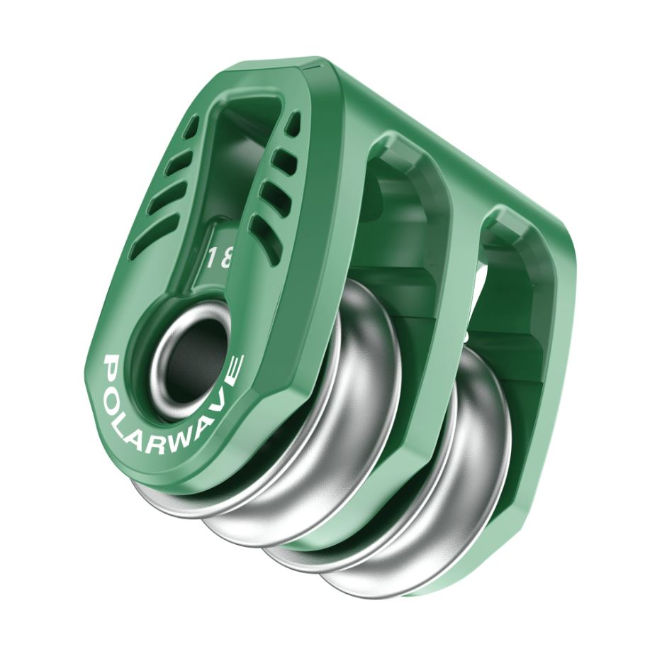 PolarWave 18mm Hochlast-Block (2-scheibig)