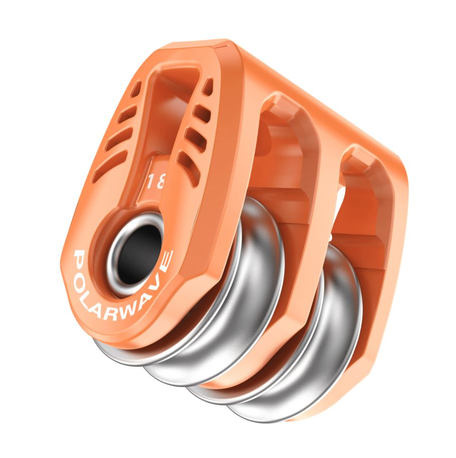 PolarWave 18mm Hochlast-Block (2-scheibig)