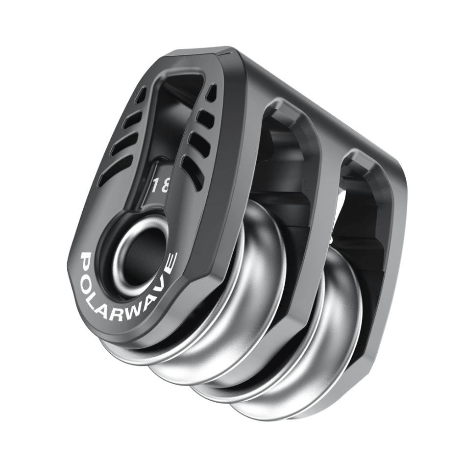 PolarWave 18mm Hochlast-Block (2-scheibig)