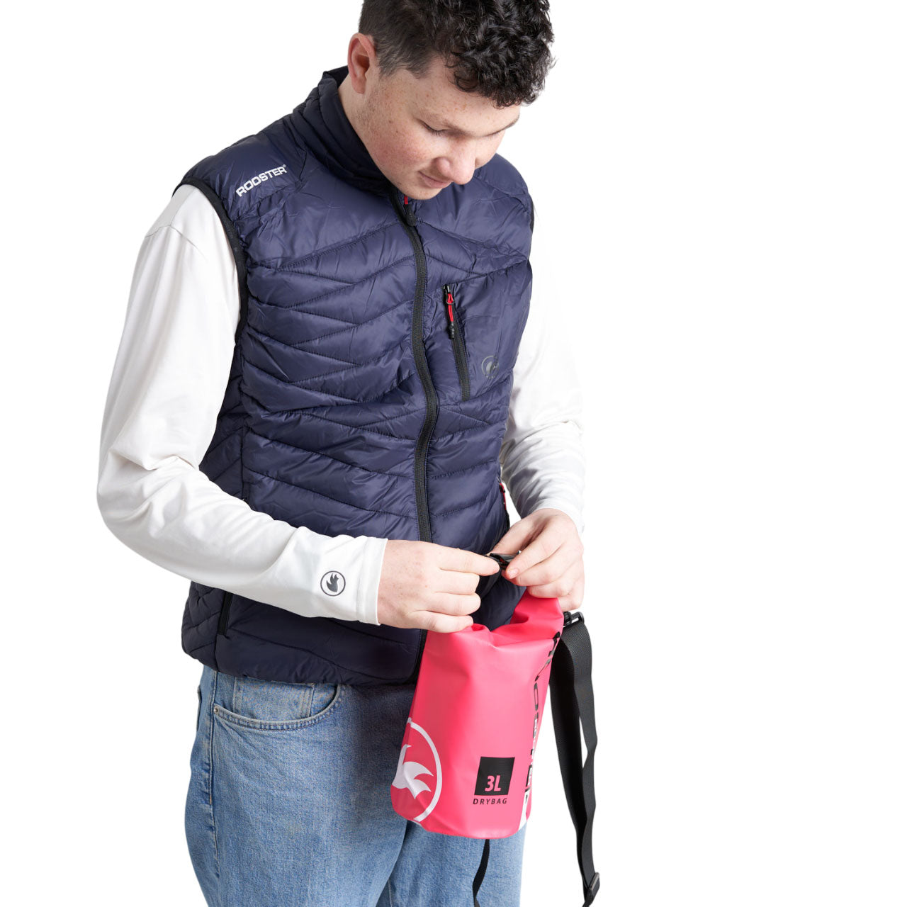 Rooster Tasche / Seesack 'Roll Top Dry Bag' (3l)