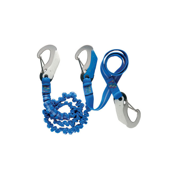 Wichard Lifeline mit 3 Sicherheitshaken, elastisch
