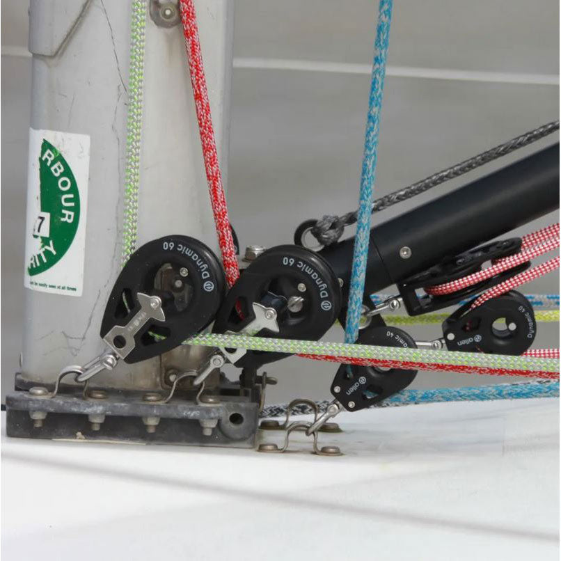 Allen 60mm Block, 1-scheibig, mit Wirbel Allen Brothers