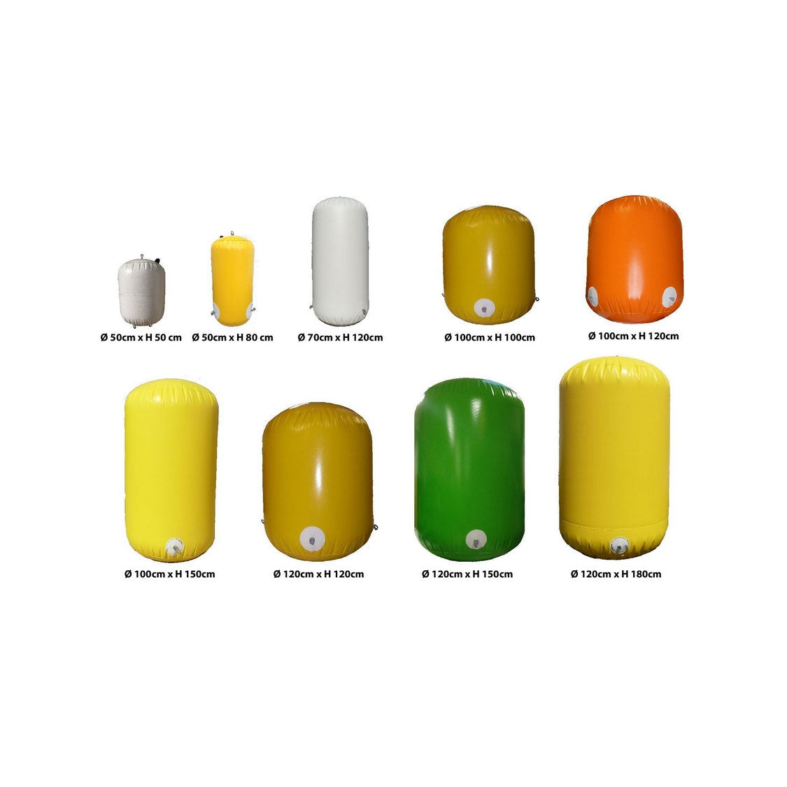 Certec Trainings- und Regattaboje, zylindrisch Certec