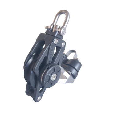 Nautos 45mm Block mit Klemme + Hundsfott