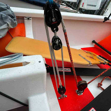 Harken Großschotsystem 'Zircon' für Optimist