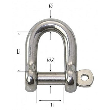 Schäkel Skizze