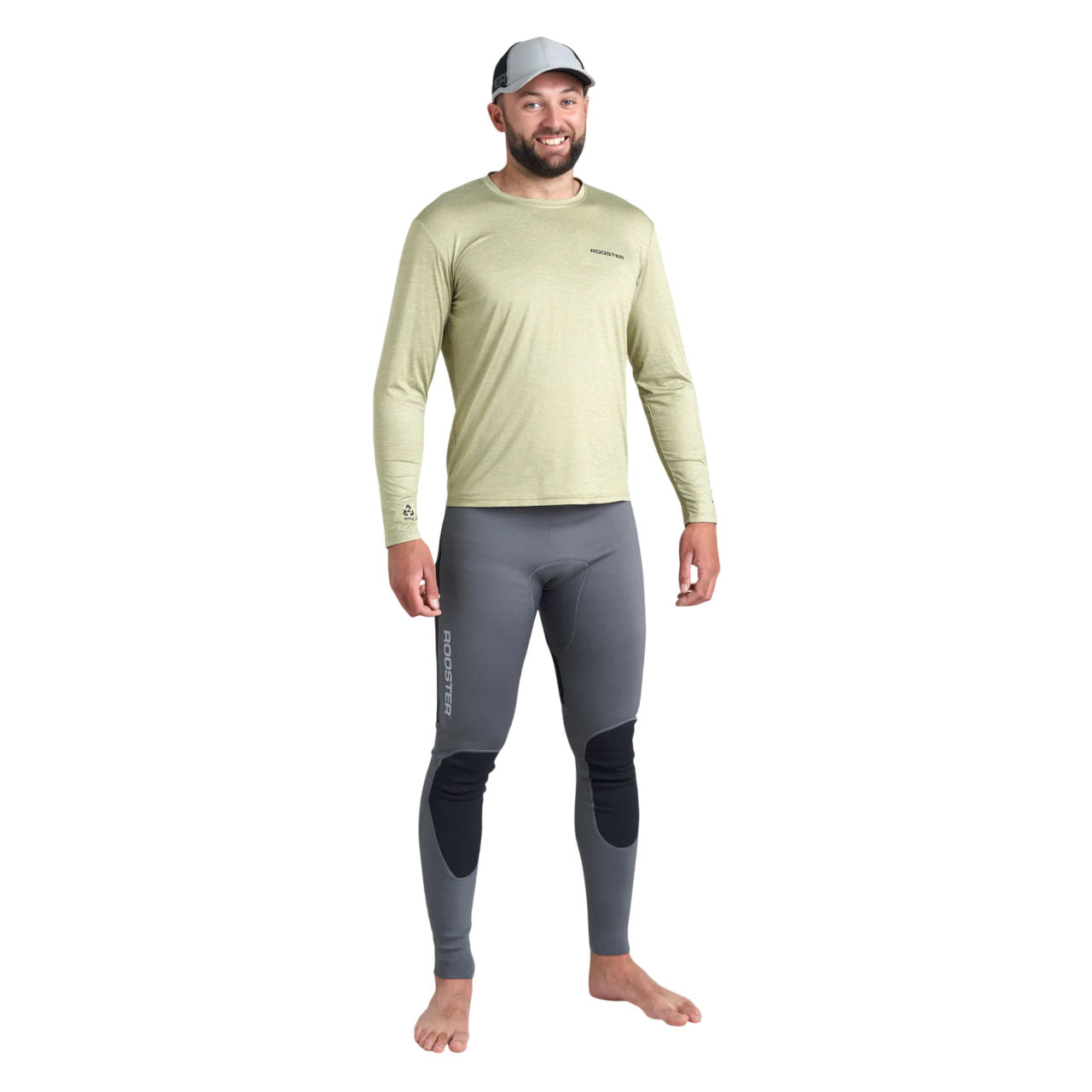 Rooster Longsleeve 'Quick Dry Tech'