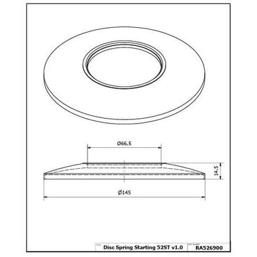 Andersen Winsch 'Federscheibe' (52ST-1995)