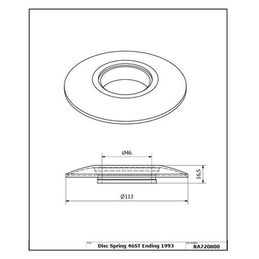 Andersen Winsch 'Federscheibe' (46ST) - bis BJ 1993