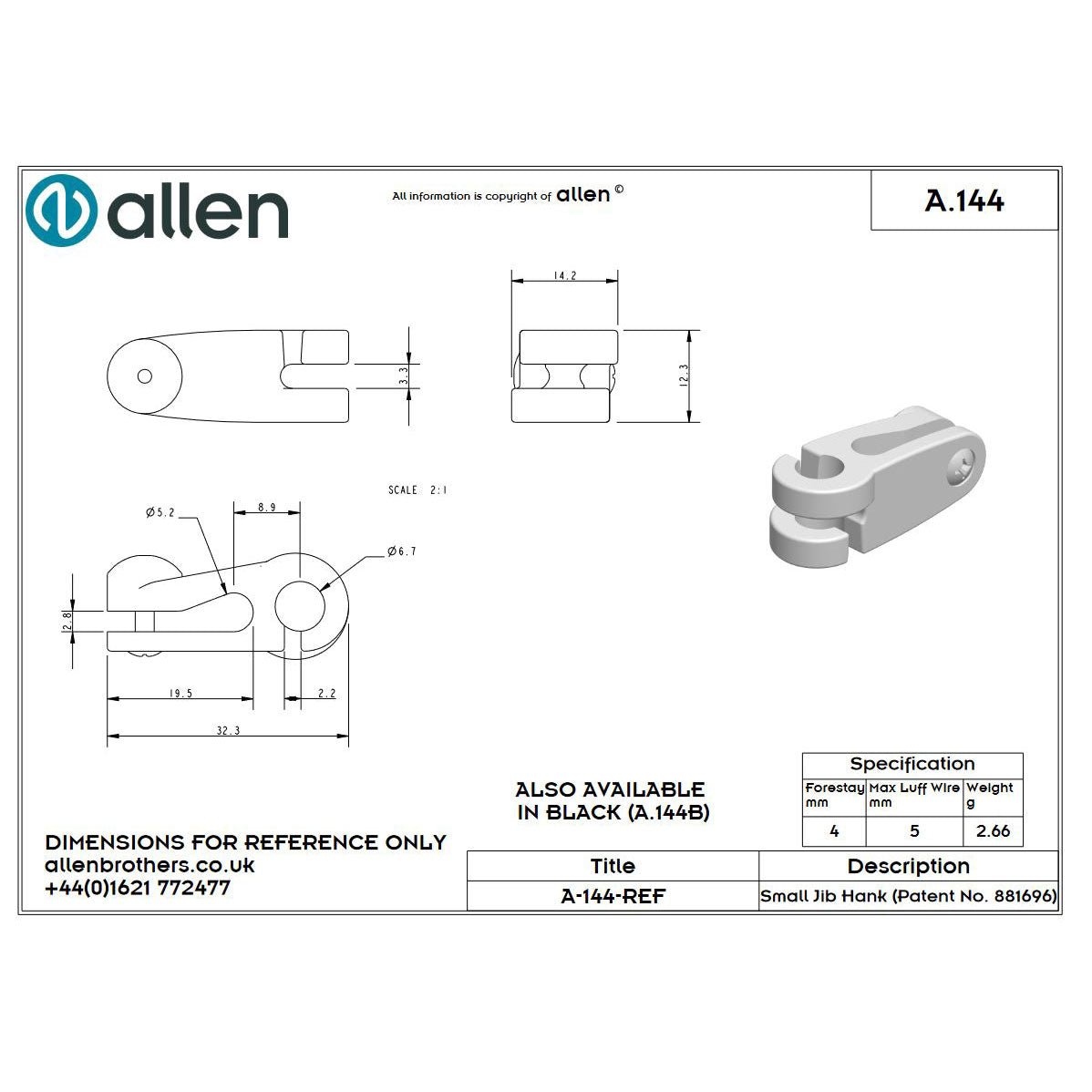 Allen Stagreiter (3mm/4mm)