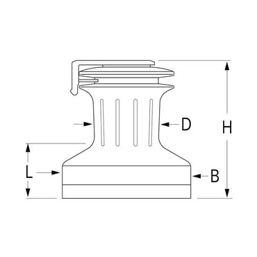 Andersen Winsch '12ST FS' (1 Gang)