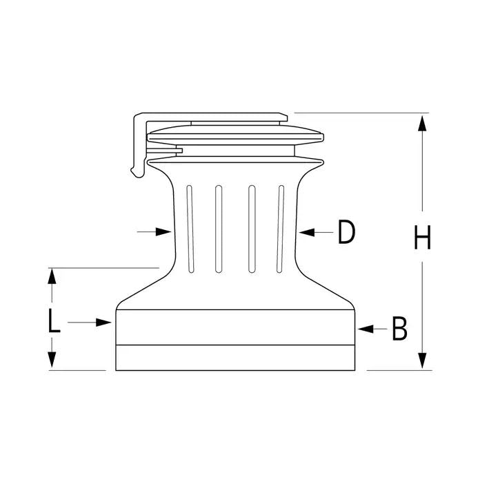 Andersen Winsch '18ST FS' (1 Gang)