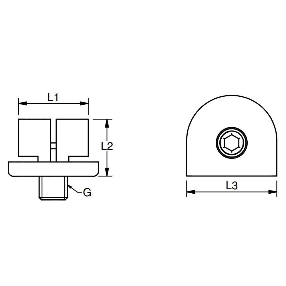 Blue Wave Sicherungsstopfen für T-Terminal