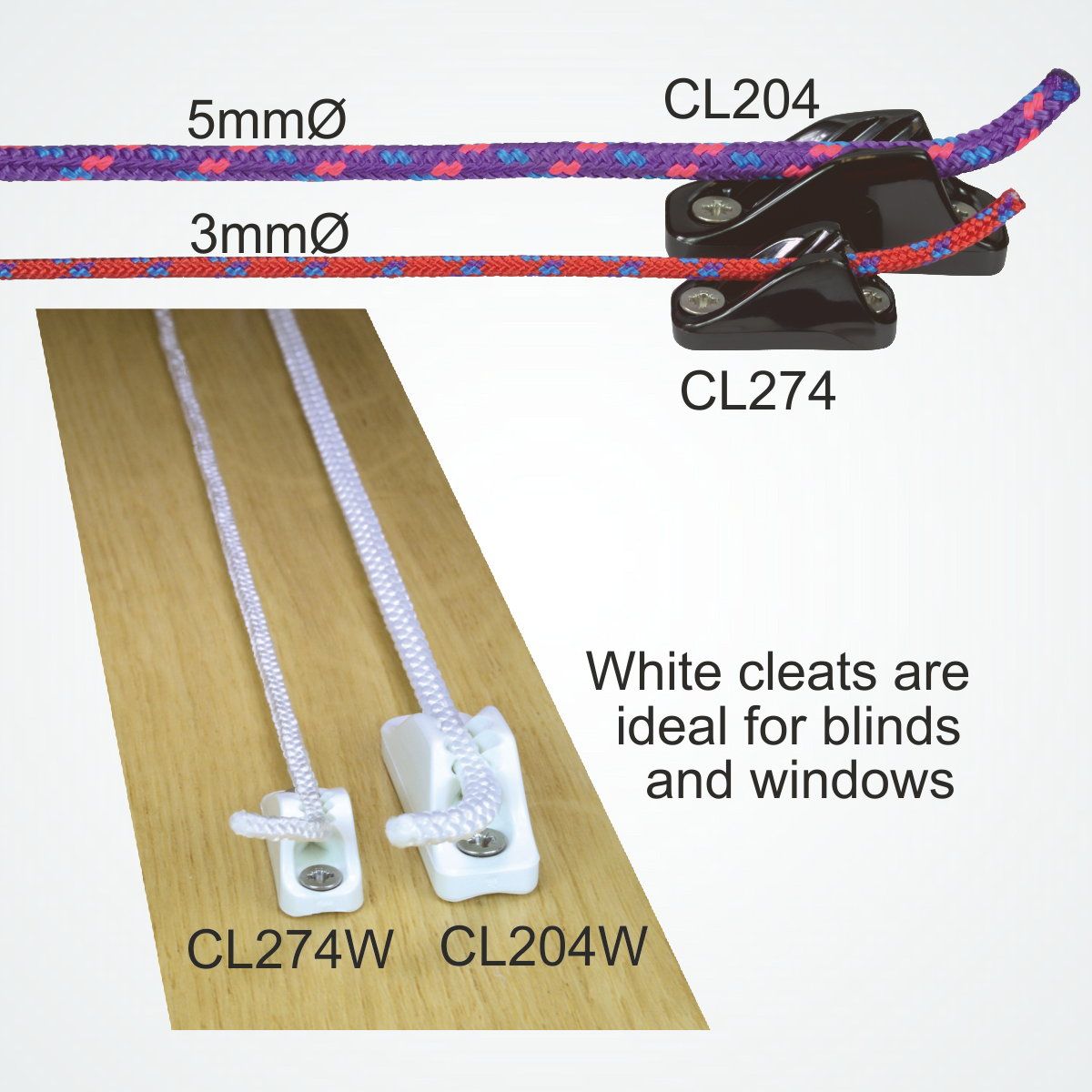 Clamcleat Tauklemme 'Mini' CL204