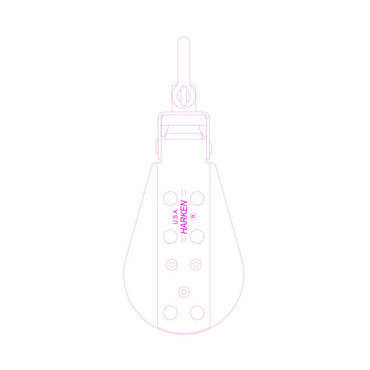 Harken 76mm Midrange Doppelblock