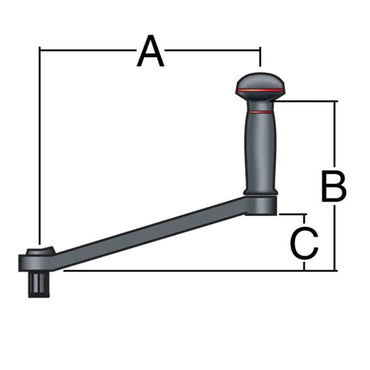 Harken Winschkurbel 'Standard' (254mm)