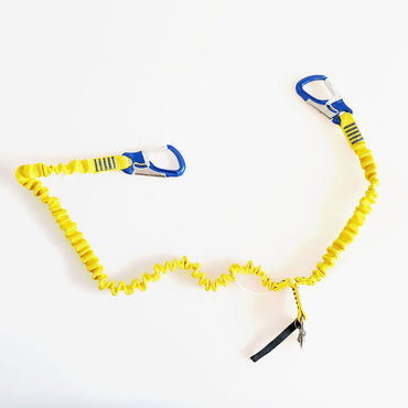 Kong Lifeline mit 2 Sicherheitshaken + 1 Schnappschäkel