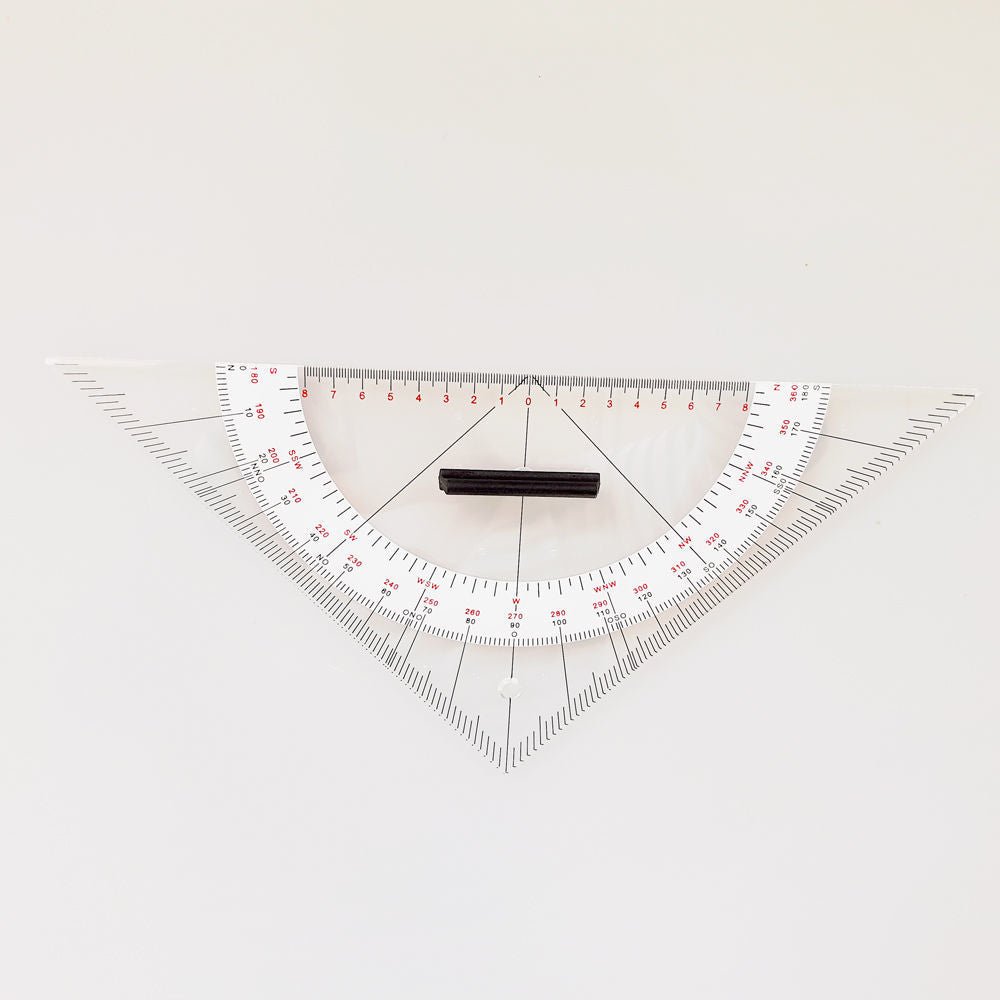 Kursdreieck mit Griff