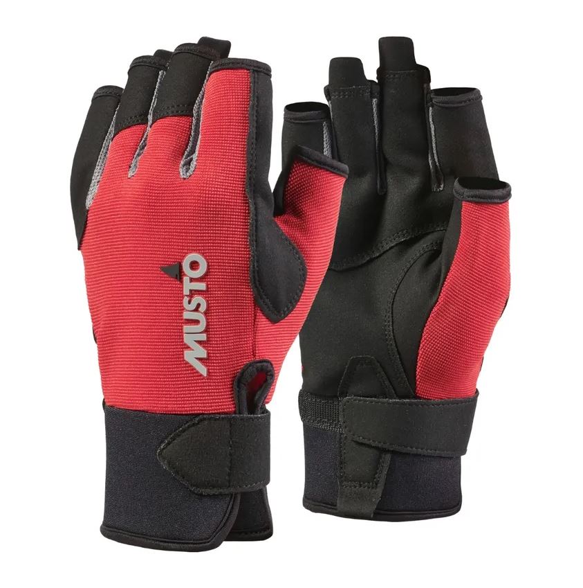 Musto Segelhandschuhe 'Essential S/F', Kurzfinger –