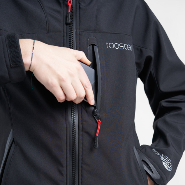 Rooster Damen Softshell Jacke (ohne Kapuze)