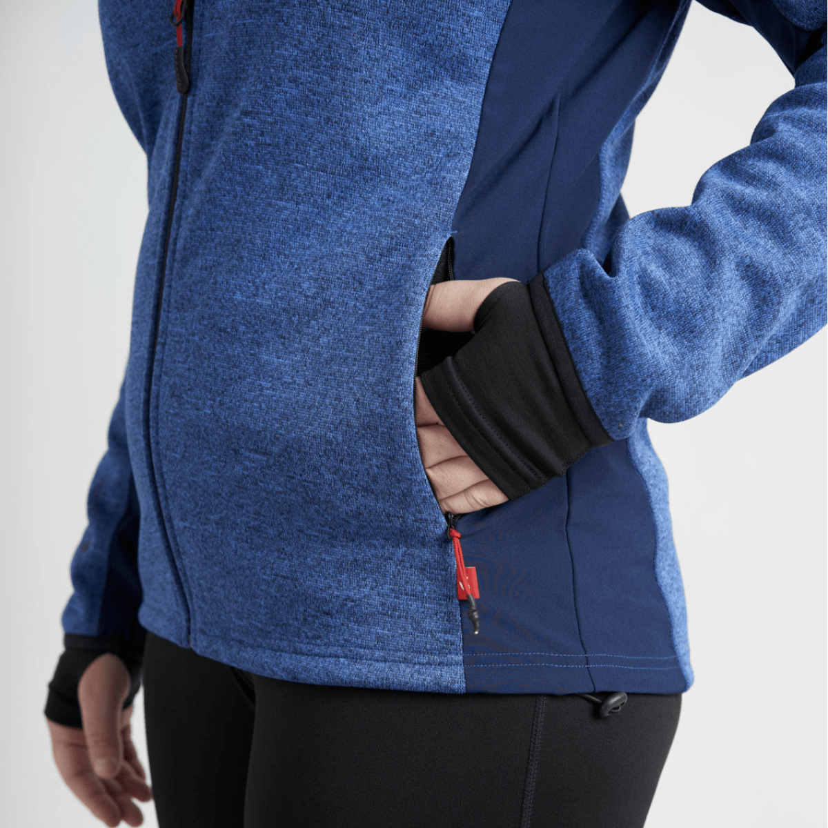 Rooster Damen Sweatjacke 'Hooded Tech Sweater'
