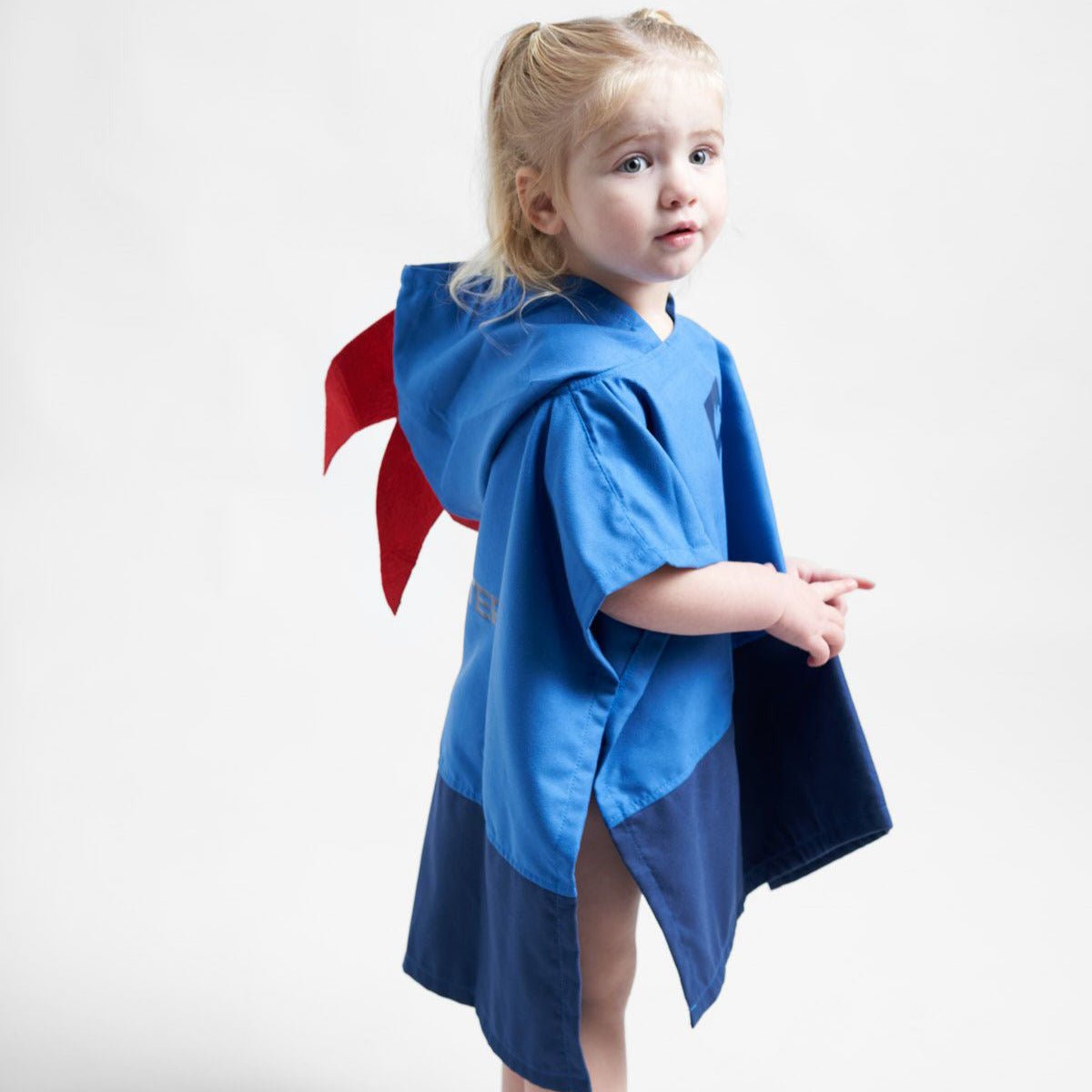 Rooster Kinder Microfaser-Poncho 'Quick Dry'