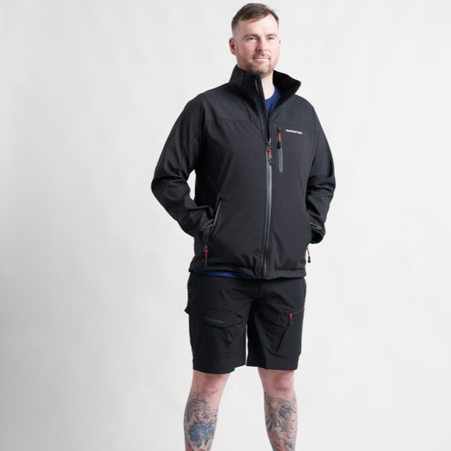 Rooster Softshell Jacke (ohne Kapuze)