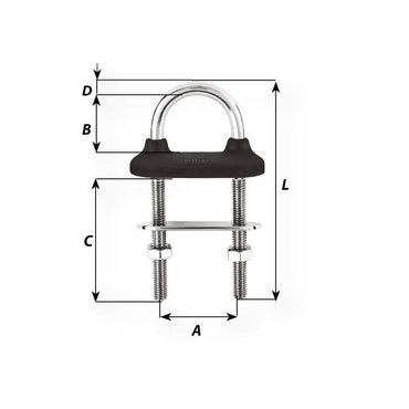 Wichard 5mm U-Bolzen, wasserdicht