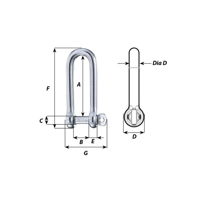 Wichard Schäkel, lange D-Form